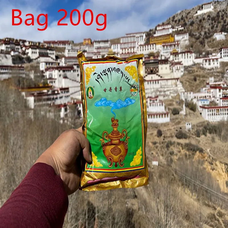 Tibetan Gandan Vanilla Powder for Buddhist Purification Aromatherapy