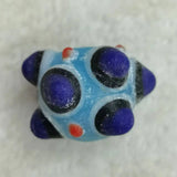Hand-Painted Dragonfly Eye Glass Beads Ancient Folk Jewelry