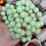 Luminous Stone Ball Bracelet Green Pearl Night Collectible Ethnic Jewelry