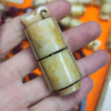 Natural Jade Hanging Ornaments Red and Green Jade Collectibles