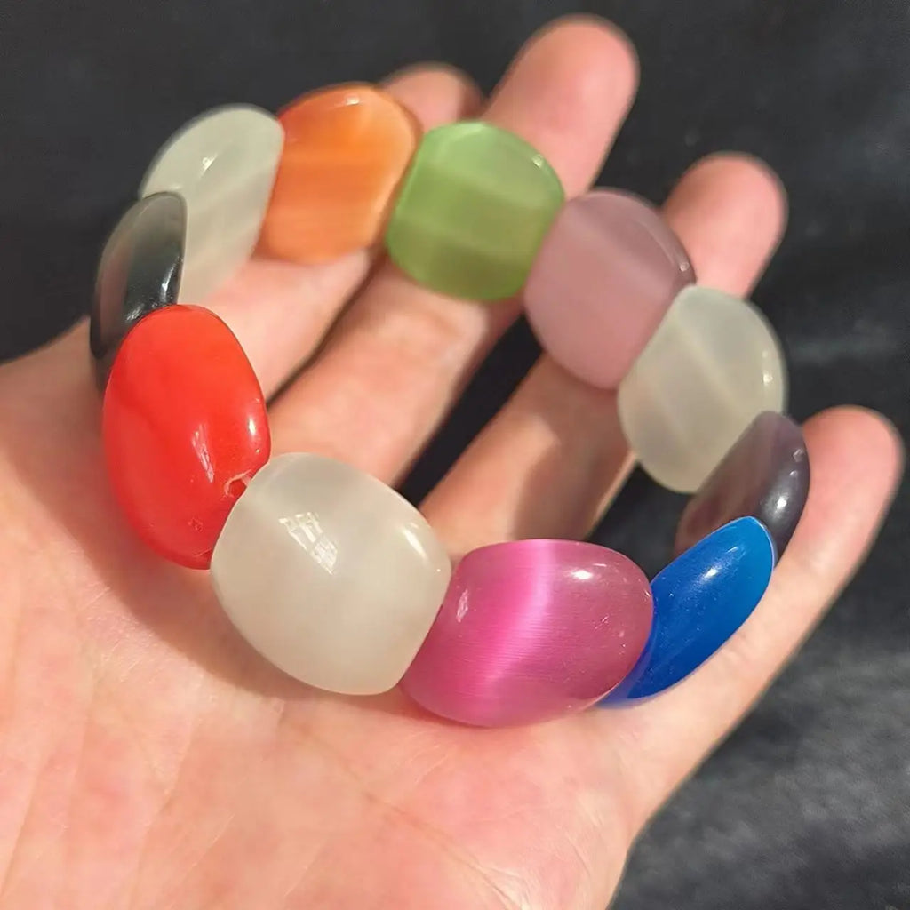 Colorful Opal Bracelet for Girls - Fine Jewelry