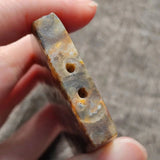 Natural Old Mine Snail Necklace Pendant Safe Geometric Pattern Sweater Chain