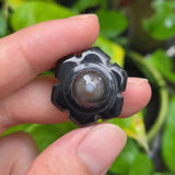 Natural Sheep Plate Bead Agate with Mysterious Pattern Pretty Accessories