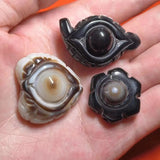 Natural Sheep Plate Bead Agate with Mysterious Pattern Pretty Accessories