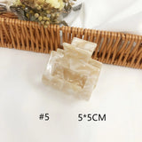 Acetic Acid Hair Clip Girl Temperament Small Back Head Shark Clip