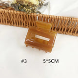 Acetic Acid Hair Clip Girl Temperament Small Back Head Shark Clip