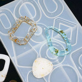 Geometric Irregular Resin Silicone Mold for DIY Jewelry Making
