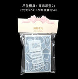 Geometric Irregular Resin Silicone Mold for DIY Jewelry Making