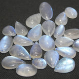 Natural Rainbow Moonstone Copper Pendant, Randomly Sent, 1pcs/set
