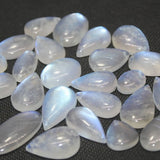 Natural Rainbow Moonstone Copper Pendant, Randomly Sent, 1pcs/set
