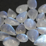 Natural Rainbow Moonstone Copper Pendant, Randomly Sent, 1pcs/set