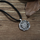 Small Svarog Square Pendant - Slavic Talisman Jewelry