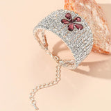 Plum Flower Bracelet European Style Bright Crystal Bracelet