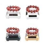 360Turntable Solar Showcase Jewelry Watch Ring Phone Stand Display