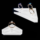 Clear Acrylic Ring Jewelry Holder Photography Props Display Stand
