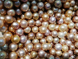 10-12mm Multicolor Freshwater Pearl Loose Beads for DIY Jewelry Making