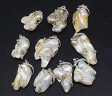 Baroque Pearl Pendant Nature Beads - 1 Piece