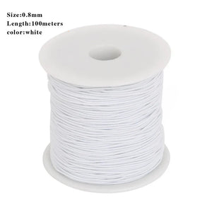 Nylon and Rubber Elastic Cords for Jewelry Making