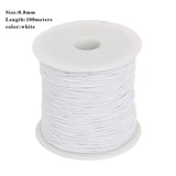 Nylon and Rubber Elastic Cords for Jewelry Making