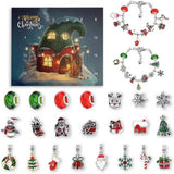 Christmas Bracelet DIY Pendants Advent 24 Calendar Countdown Bracelet Kit