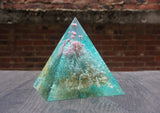 Oversized Pyramid Silicone Mold for Epoxy Resin Jewelry Making
