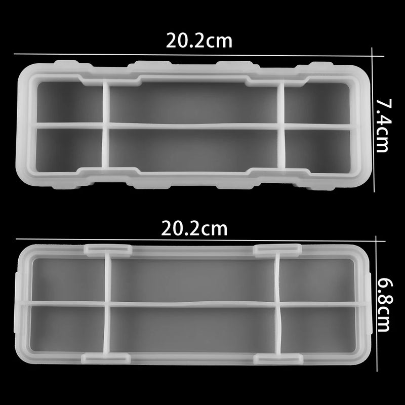 Pen Box Silicone Mold for DIY Stationery Decor