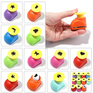 Plastic Random Mini Hole Paper-cutting Punch DIY Jewelry Scrapbook Access.