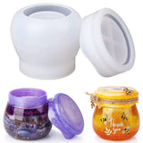 Epoxy Resin Mold for DIY Food Honey Pudding Storage Jar