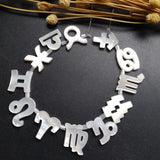 Zodiac Sign Mother of Pearl DIY Jewelry - Horoscope Shell