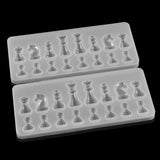 3D Chess Epoxy Resin Molds for DIY Jewelry Making