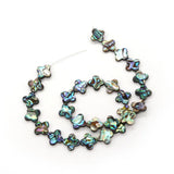Abalone Shell Loose Beads Quatrefoil Shape DIY Necklace Bracelets Charms