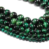 Natural Stone Green Tiger Eye Agat Round Beads 4-12mm