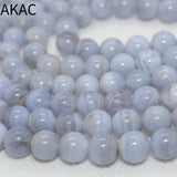 Natural Lace Agate Loose Beads 8-8.8mm 48 Beads Strand DIY Making