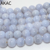 Natural Lace Agate Loose Beads 8-8.8mm 48 Beads Strand DIY Making
