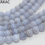 Natural Lace Agate Loose Beads 8-8.8mm 48 Beads Strand DIY Making