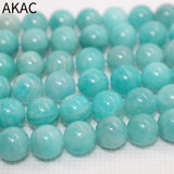 1 Strand 9-10mm Mozambique Amazonite Loose Beads DIY Making
