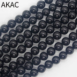 Natural Tourmaline Loose Beads 8mm 46-48 Beads DIY Making