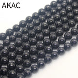 Natural Tourmaline Loose Beads 8mm 46-48 Beads DIY Making