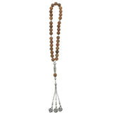 Portable Decorative Muslim Men Bead Wooden Tasbeeh for Worship Gift Praying