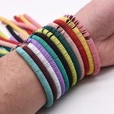 Natural Hematite Stone Matte Rubber Disc Beads for Jewelry Making