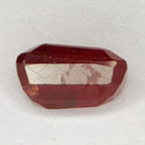 2.05ct Ruby emerald cut 7x5mm Loose Gemstone