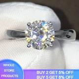 2.0ct CZ Wedding Band High CZ Jewelry R128