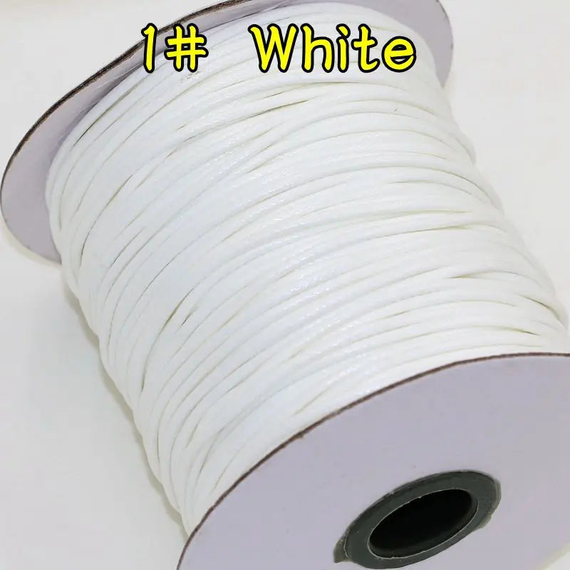 2.0mm Waxed Cords DIY Accessories Bracelet Necklace Polyester Thread