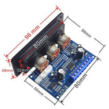 Digital Amplifier Board 2X25W+50W BT5.0 Subwoofer D Amplifier Board