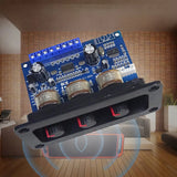 Bluetooth 5.0 Subwoofer Amplifier Board 2X25W+50W DC12-20V