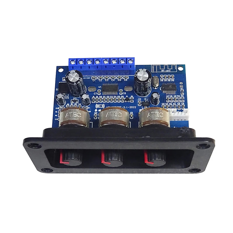 Bluetooth 5.0 Subwoofer Amplifier Board 2X25W+50W DC12-20V