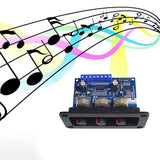 Bluetooth 5.0 Subwoofer Amplifier Board 2X25W+50W DC12-20V