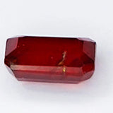 2.10ct Ruby Emerald Cut 7.6x5.4mm