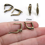 2-10pcs Iot French Earring Hooks Lever Back Open Loop Setting Earring Hook