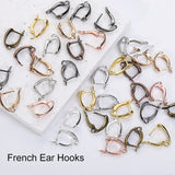 2-10pcs Iot French Earring Hooks Lever Back Open Loop Setting Earring Hook